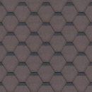 Bituminių čerpių komplektas Hexagonal Rock H101BROWN