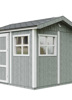 LP® SmartSide® plokštės namelis M913 su dažų rinkiniu Caverbn Steel