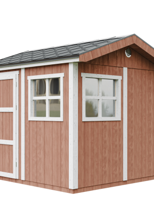 LP® SmartSide® plokštės namelis M913 su dažų rinkiniu Redwood Red