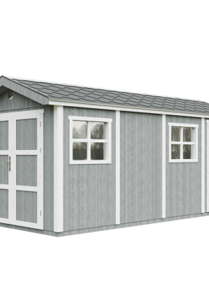 LP® SmartSide® plokštės namelis M915C su dažų rinkiniu Caverbn Steel