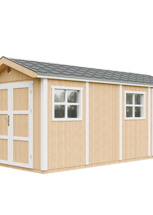 LP® SmartSide® plokštės namelis M915C su dažų rinkiniu Harvest Honey