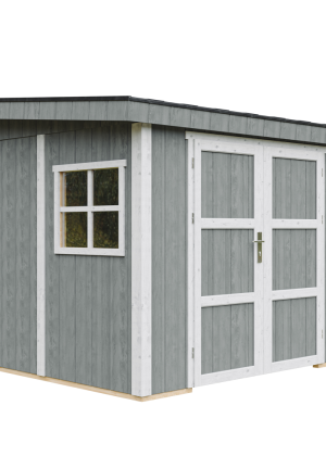 LP® SmartSide® plokštės namelis M938B su dažų rinkiniu Caverbn Steel