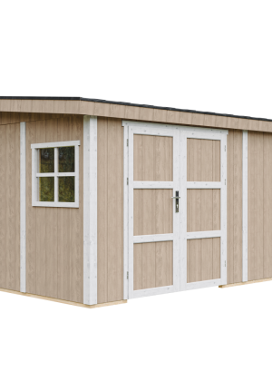 LP® SmartSide® plokštės namelis M939B su dažų rinkiniu Terra Brown