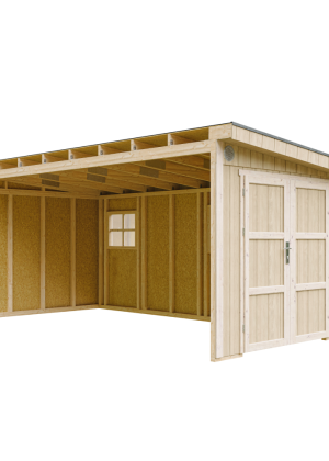 LP® SmartSide® plokštės namelis M940B – 236 x 486 cm – 12 m2