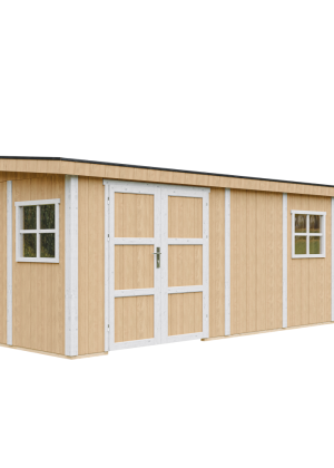 LP® SmartSide® plokštės namelis M941B su dažų rinkiniu Harvest Honey