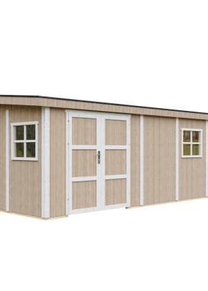 LP® SmartSide® plokštės namelis M941B su dažų rinkiniu Terra Brown