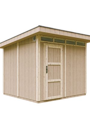 LP® SmartSide® plokštės namelis Timbela M903 su dažų rinkiniu Cavern Steel - A237 x 279 x 294 cm / 6 m2