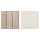 Medienos impregnantų rinkinys – namelio vidaus ir išorės apdailai – 10 l balto + 10 l pilkos spalvos impregnanto + DOVANA – teptukų rinkinys TIMBELA DKMT02-GREY/WHITE