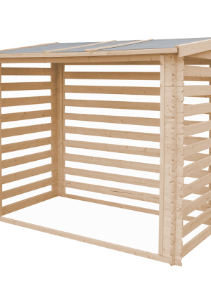 Medinė malkinė Timbela M202 - A199 x 146 x 232 cm / 4.3 m3