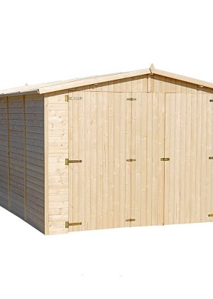 Medinis garažas Timbela M101 - A222 x 516 x 324 cm / 15 m2