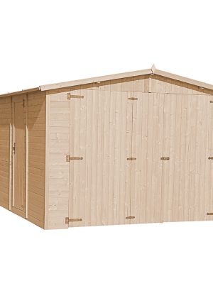 Medinis garažas Timbela M102 - A222 x 616 x 324 cm / 18 m2