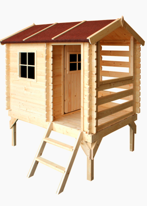 Medinis namelis vaikams M501B - A205 x 182 x 146 cm / 1.1 m2