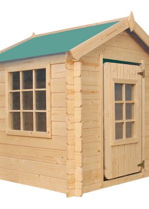 Medinis namelis vaikams M570Z-1 - A121 x 111 x 114 cm / 0.86 m2