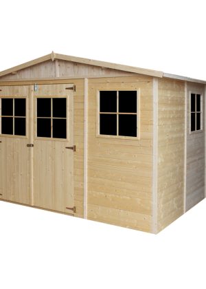 Medinis sodo namelis Timbela M335 - A226 x 324 x 316 cm / 9 m2