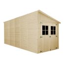 Medinis sodo namelis Timbela M341A - A244 x 514 x 218 cm / 10 m2