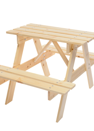 Medinis staliukas vaikams Timbela M012-1 - A50 x 81 x 60 cm